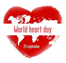 afbeelding hart met de tekst World Heart day