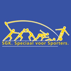 Logo SGK speciaal voor sporters