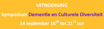 Logo symposium dementie en culturele diversiteit