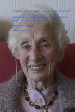 afbeelding oude dame met gehoorapparaten