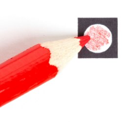 afbeelding rood potlood
