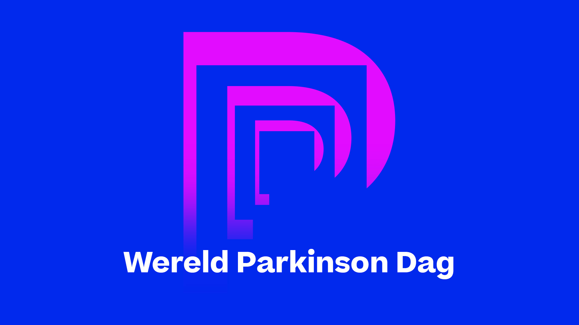 11 april 2025: Wereld Parkinson Dag