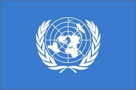 Foto van de VN Vlag